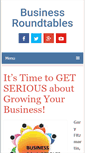 Mobile Screenshot of businessroundtables.com
